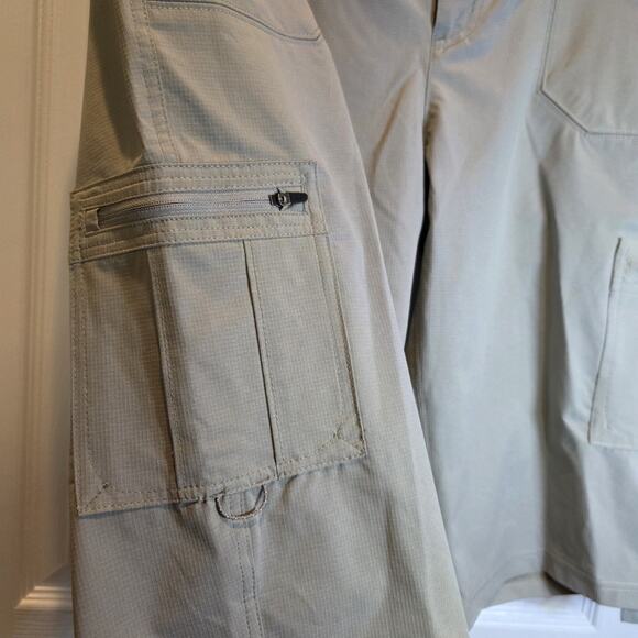 Kuhl Womens Horizn Horizon Short Bermuda Sz 16 Khaki Cargo Performance Recco NEW - Picture 6 of 12